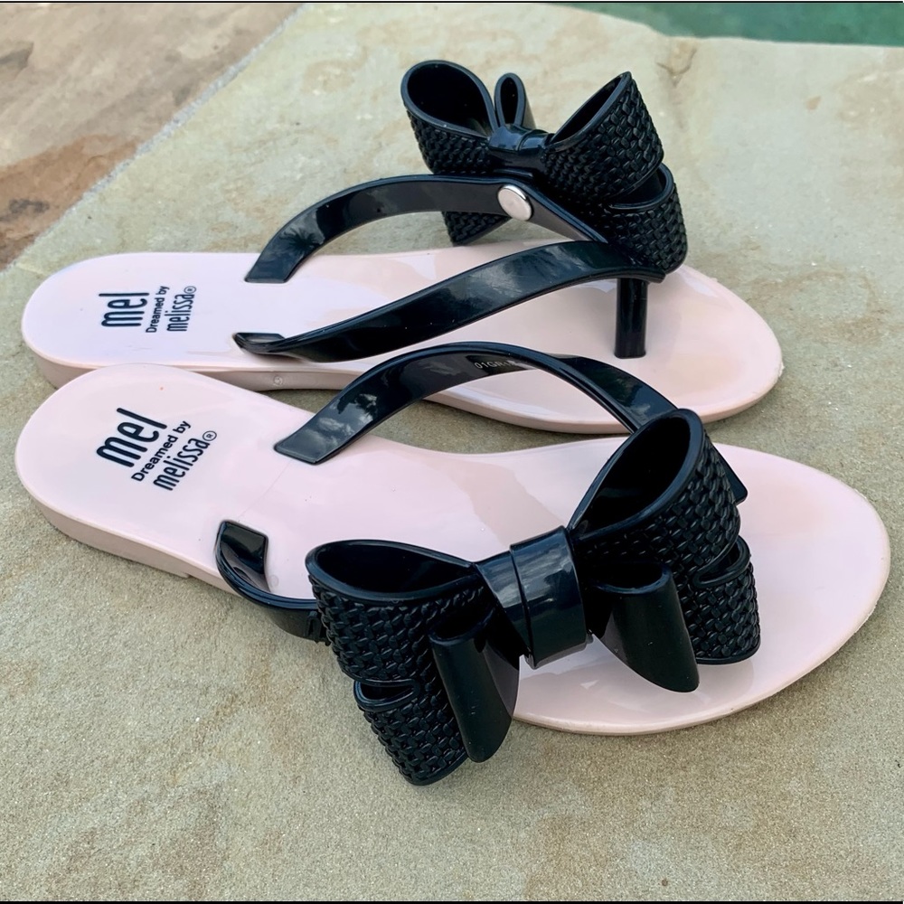 Mini Melissa Flip Flops Size 11